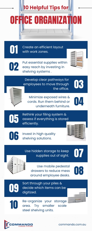 10 Helpful Tips for Office Organization