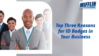 Top Reasons For ID Badges In Your Business