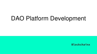 DAO Platform Development15