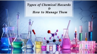 Types of Chemical Hazards and How to Manage Them