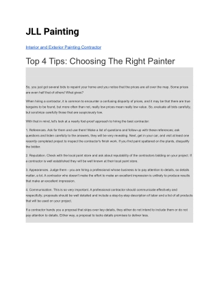 JLL Painting