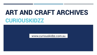 Art And Crafts Kits For Your Kids At Curiouskidzz