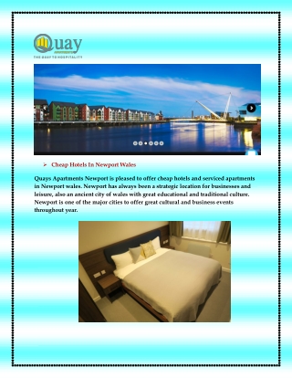 Cheap Hotels In Newport Wales