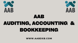 Auditing Services in Dubai