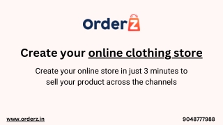 Create your online clothing store (1)