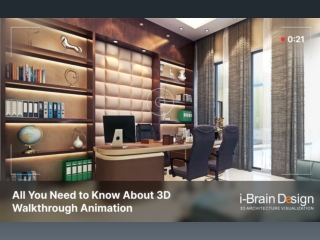 All You Need to Know About 3D Walkthrough Animation