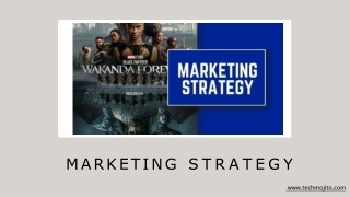 MARKETING STRATEGY FOR BLACK PANTHER | Techmojito