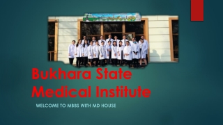 Bukhara State Medical Institute
