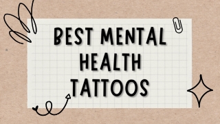 Best Mental Health Tattoos
