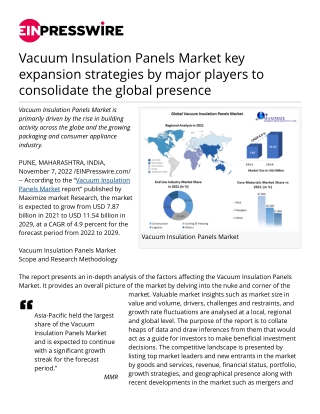 EINPresswire-599951514-vacuum-insulation-panels-market-key-expansion-strategies-by-major-players-to-consolidate-the-glob