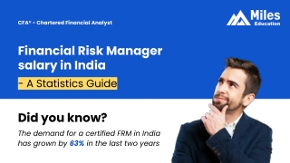 Financial Risk Manager Salary In India