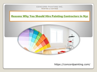 Reasons Why You Should Hire Painting Contractors in Nyc