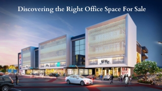 Discovering the Right Office Space For Sale