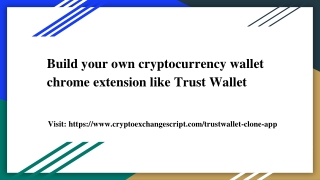 Trustwallet Clone Script