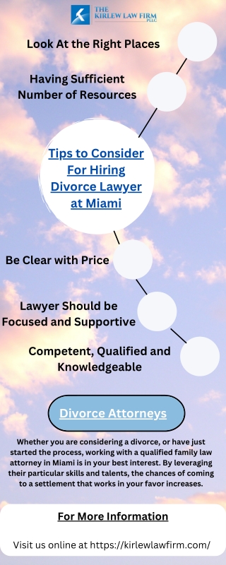 Tips to Consider For Hiring Divorce Lawyer at Miami