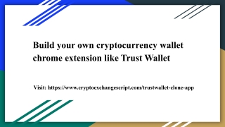 Trustwallet Clone Script