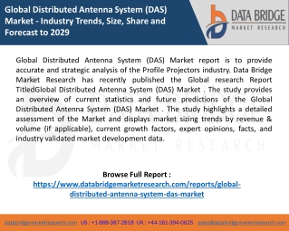 Distributed Antenna System (DAS) Market report