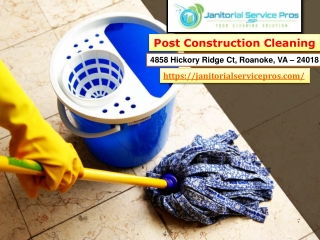 Post Construction Cleaning