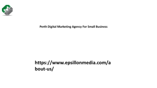 Perth Digital Marketing Agency For Small Business Epsillonmedia.com.....