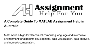 A-complete-guide-to-MATLAB-assignment-help-in-australia!