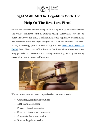 Best Law Firm in Delhi Call-9870270979
