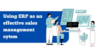 ERP as an effective sales management system | Ausuma