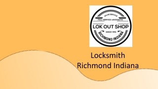 Lockmith Richmond Indiana