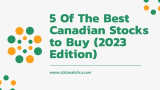 Best Canadian Stocks to Buy