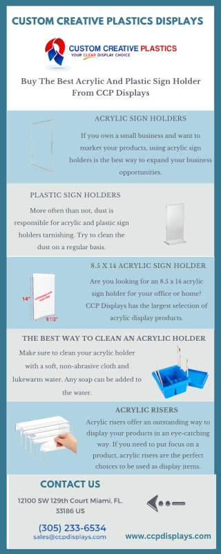 How To Keep Your Acrylic Sign Holders in The Best Condition (2)