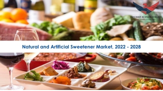 Natural and Artificial Sweetener Market Industry Growth Analysis 2022-28