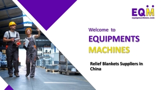 Relief Blankets Suppliers in China