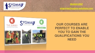 OUR COURSES ARE PERFECT TO ENABLE YOU TO GAIN THE QUALIFICATIONS YOU NEED