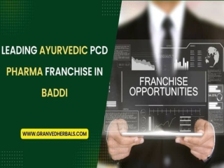 Leading Ayurvedic PCD Pharma Franchise in Baddi