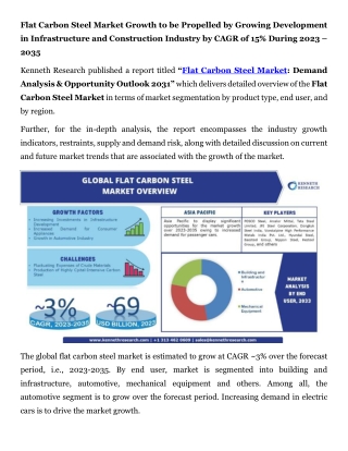Press Release for Carbon Flat Steel Market