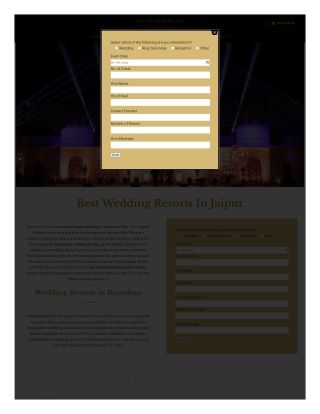 Best Wedding Destination in Jaipur, Destination Wedding Venues Jaipur