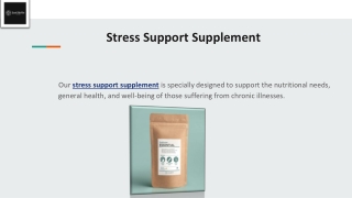 Stress Support Supplement