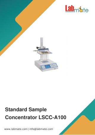 Standard-Sample-Concentrator