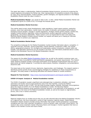 Medical Exoskeleton Market