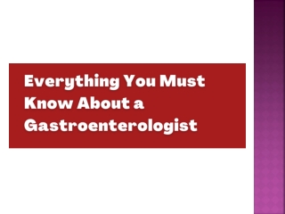 Everything You Must Know About a Gastroenterologist - AMRI Hospitals