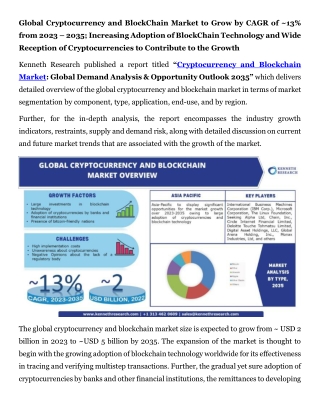 Worldwide Cryptocurrency and Blockchain Market - PR