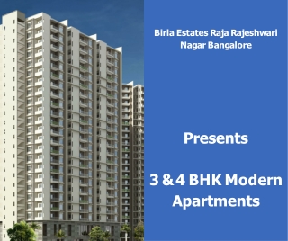 Birla Estates  RR Nagar Bangalore  - PPT