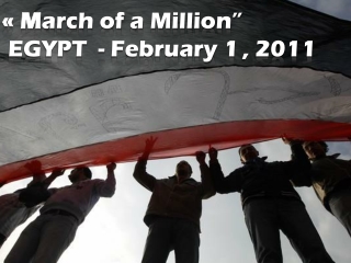 2011 Egypt March of a Million February 2011