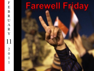 2011 EGYPT : Farewell Friday - February 11, 2011