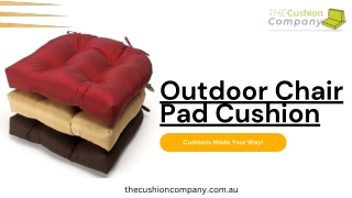 Outdoor Chair Pad Cushion