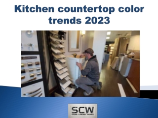 Kitchen countertop color trends 2023