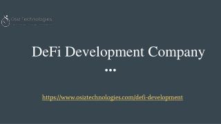 DeFi Development Company