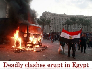 2011 Deadly clashes erupt in Egypt