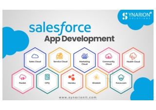 Salesforce App Development Solutions We Deliver