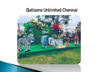 birthday party decorators in chennai