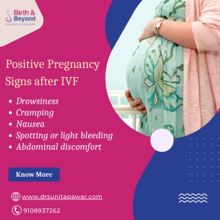 Pregnancy Signs after IVF | Gynecologist in HSR Layout | Dr. Sunita Pawar